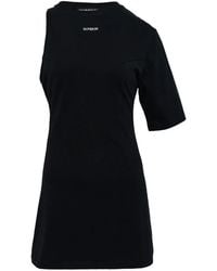 BONBOM - Cut-Out Jersey Mini Dress - Lyst