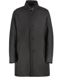 Moorer - Buttoned Parka Coat - Lyst