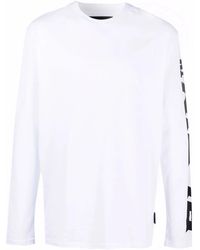 Philipp Plein - Round Neck Long-Sleeved T-Shirt - Lyst