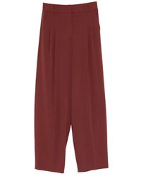 Patrizia Pepe - Pleated Palazzo Pants - Lyst