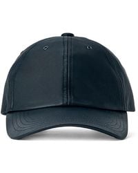 Yohji Yamamoto - Stitched Leather Baseball Cap - Lyst