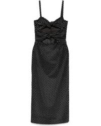 Racil - Mia Polka-Dot Midi Dress - Lyst
