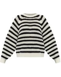 Lisa Yang - Reni Stripes Crew-Neck Sweater - Lyst