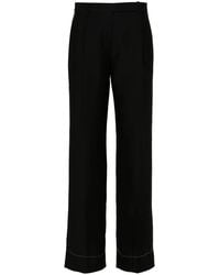 Brioni - Wide-Leg Trousers - Lyst