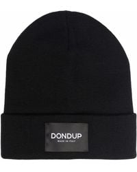 Dondup - Mütze Mit Logo-Patch - Lyst
