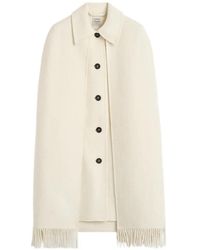 TOTEME - Capa Con Flecos - Lyst