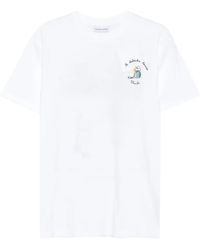 Maison Labiche - Camiseta con cactus bordado - Lyst