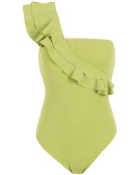 Clube Bossa - Ruffle-trimmed One-shoulder Swimsuit - Lyst