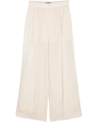 ARMANI EXCHANGE - Pantaloni Dritti Lamé - Lyst