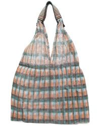 Epice - Udaipur Check-Pattern Tote Bag - Lyst