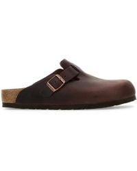 Birkenstock - Boston Oiled Nubuck Leather Clogs - Lyst