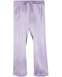 Avant Toi - Cropped Silk Trousers - Lyst