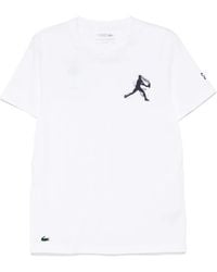 Lacoste - X Novak Djokovic T-Shirt - Lyst