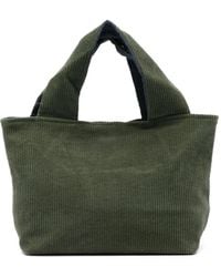 Whyci - Ribfluwelen Shopper - Lyst