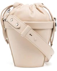 Maison Margiela - Mini Fire Leather Bucket Bag - Lyst