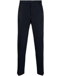 Polo Ralph Lauren - Pressed-crease Wool Tailored Trousers - Lyst