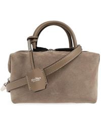 Max Mara - Shopper Aus Wildleder - Lyst