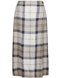 Barbour - Ballina Midi Skirt - Lyst