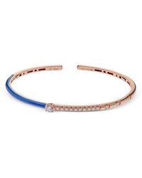 Jewels Aficionado - 18K Rose Diamond Cuff - Lyst