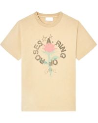 Ganni - Recycled Cotton Organic Cotton T-Shirt - Lyst