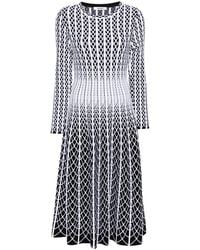 Antonino Valenti - Striped Midi Dress - Lyst