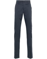 Dondup - Pressed-crease Tapered Trousers - Lyst