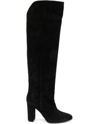 Via Roma 15 - 95mm Knee-high Suede Boots - Lyst