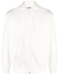 COMME DES GARÇONS PLAY - X The Artist Invader Pixelated-Appliqué Hoodie - Lyst