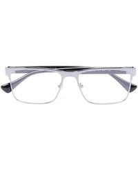 Versace - Rectangle-Frame Glasses - Lyst