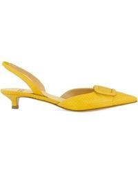 Francesco Russo - 25Mm R1P1011 Buckle Kitten Pumps - Lyst