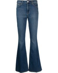 L'Agence - Mid-rise Flared Jeans - Lyst