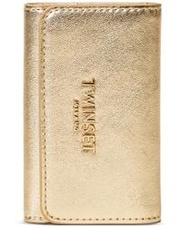 Twinset - Key Ring Pouch With Logo - Lyst