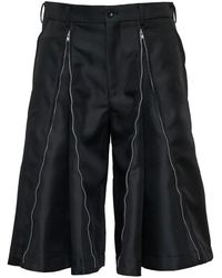 Comme des Garçons - Zip-Detail Panelled Trousers - Lyst