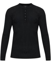 Amiri - Script Knit Henley - Lyst