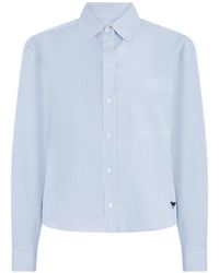 Weekend by Maxmara - Vertical-Stripe Chest-Pocket Shirt - Lyst