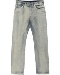 Rick Owens - Jeans Con Cuciture A Contrasto - Lyst