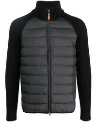 Parajumpers - Olmo Waffle-Knit Quilted Jacket - Lyst