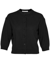 Club21 - Cropped Fine-Knit Cardigan - Lyst