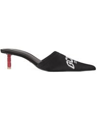 Gcds - Logo-Embroidered Mules - Lyst