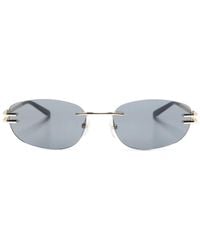 Gigi Studios - Michela Oval-Frame Sunglasses - Lyst