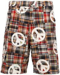 SWJP - Madras Patchwork Shorts - Lyst