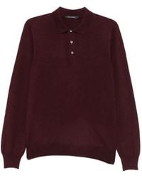 Tagliatore - Polo À Manches Longues - Lyst