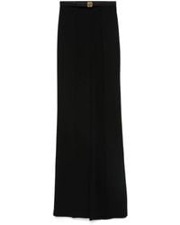 Elisabetta Franchi - Belted Wide-Leg Trousers - Lyst