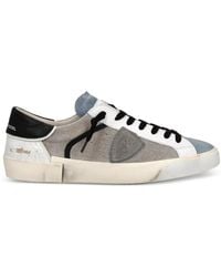Philippe Model - Prsx Low Panelled Sneakers - Lyst