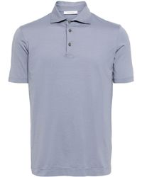 Cruciani - Stretch-cotton Polo Shirt - Lyst
