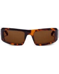 Palm Angels - Kerman Rectangular-Frame Sunglasses - Lyst