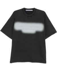Alexander Wang - Logo-Embossed T-Shirt - Lyst