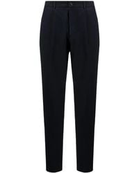 Dell'Oglio - Pantalon Fuselé À Design Plissé - Lyst