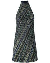 Missoni - Mini Dress With Open Back And Sequins - Lyst