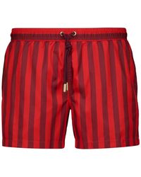 Orlebar Brown - Jack Stripe-Pattern Swim Shorts - Lyst